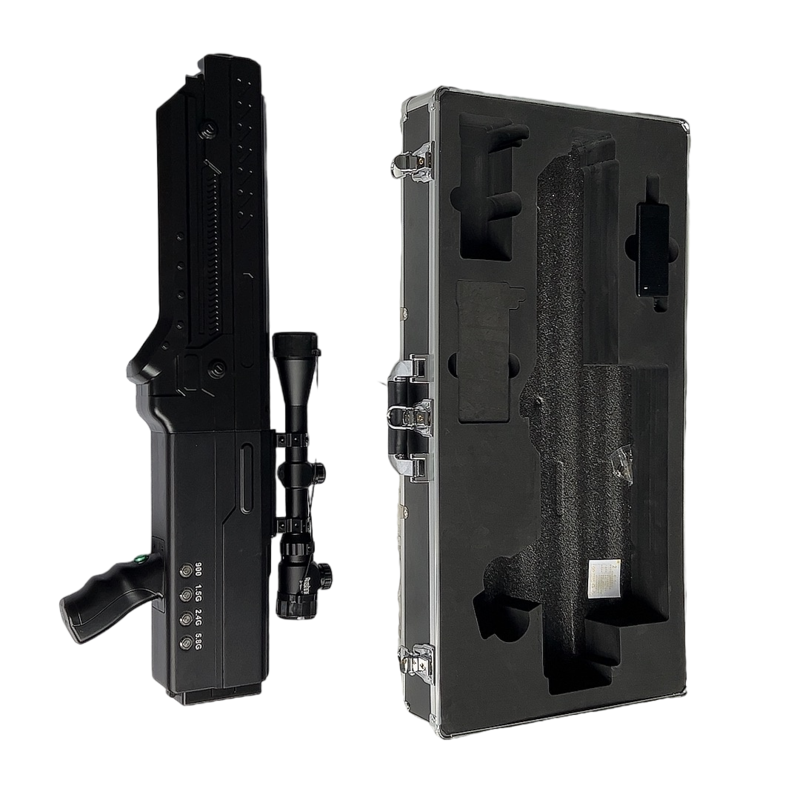  兴义手持便携式枪型低空防御反制四通道A型